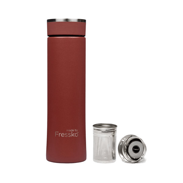 Premium Stainless Steel Insulated Flask - 18oz Vacuum Water Bottle for Hot & Cold Drinks - Perfect for Hiking, Camping, Travel & Office Use