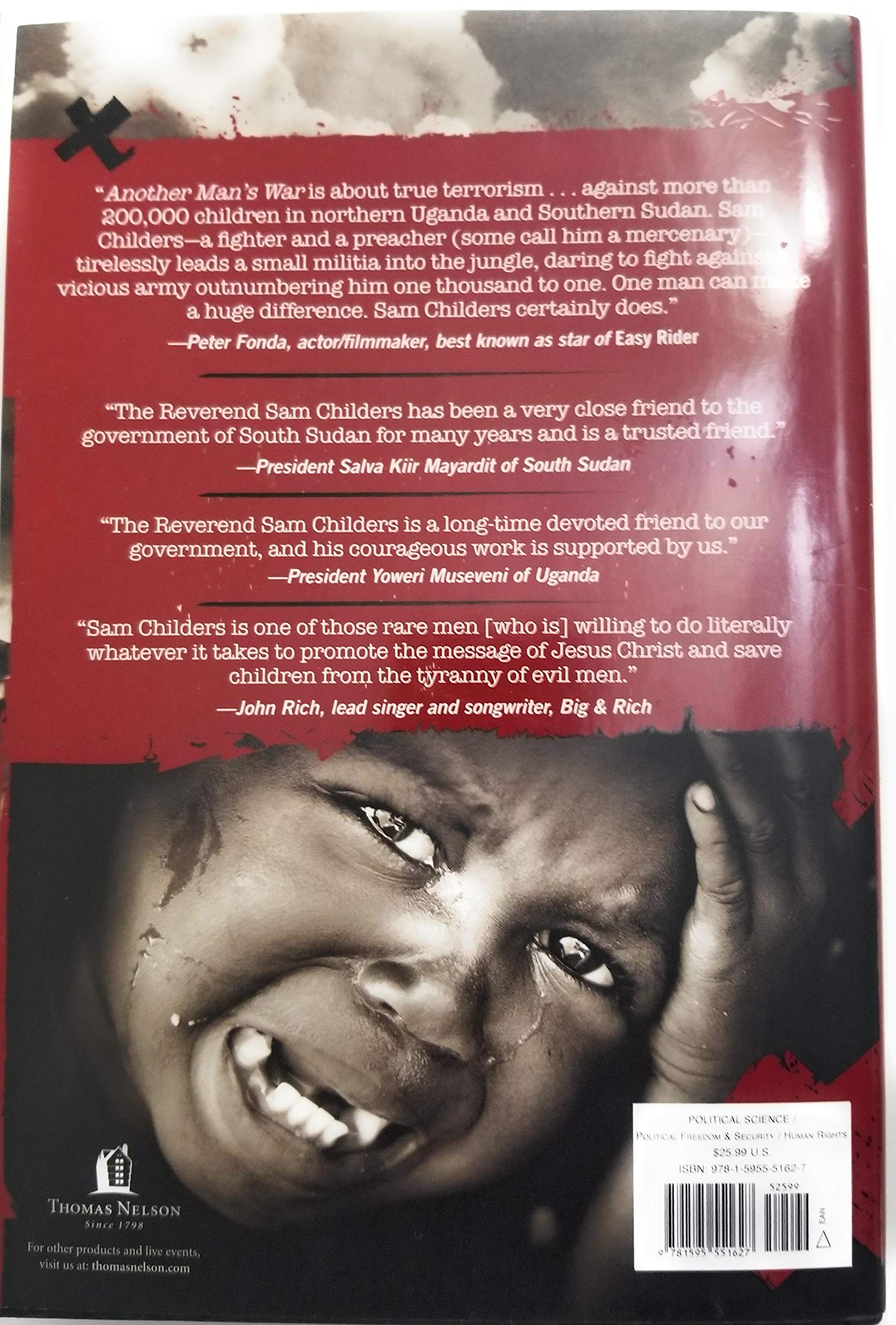 Another Man's War: The True Story of a Hero's Struggle to Rescue Children in Sudan | Inspiring Memoir & Humanitarian Mission for Book Clubs & History Enthusiasts