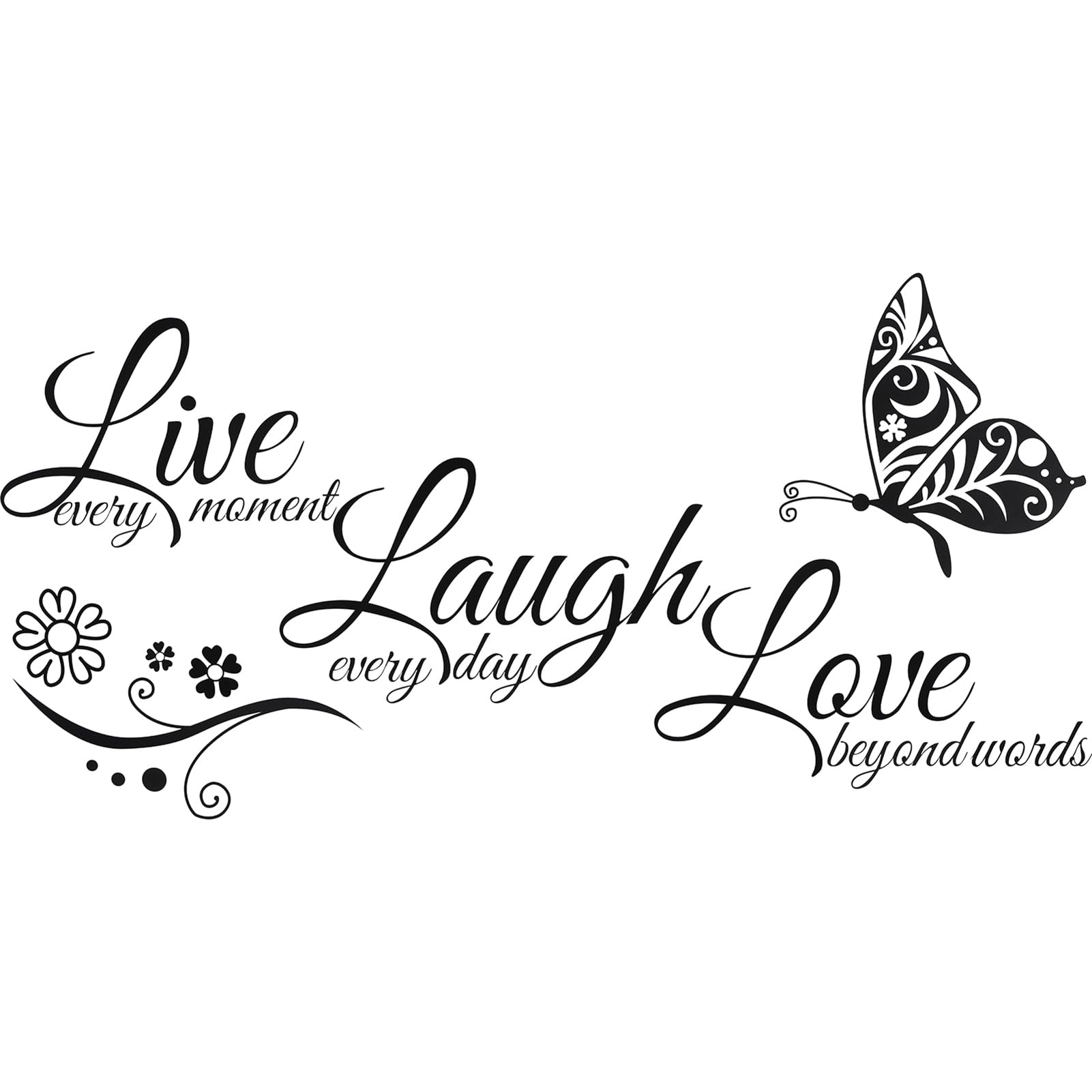 KNLWGXESC Butterfly Wall Decals - Aesthetic Room Decor Stickers for Bedroom, Living Room & Home Wall Art - Perfect for Nursery, Kids Room & DIY Home Decor