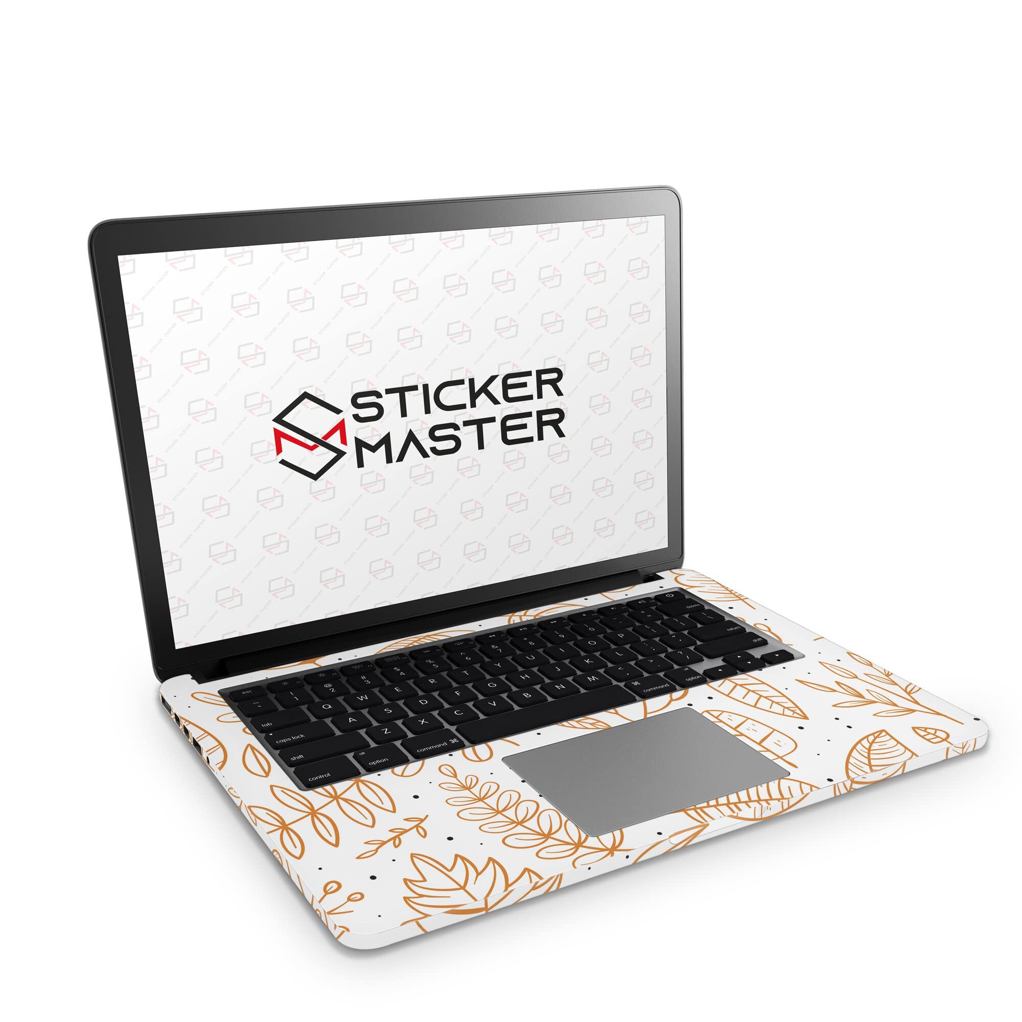 Autumn Leaves Laptop Skin Sticker - Full Body Protection Decal with Logo Cut for Apple MacBook Pro/Air 11/12/13/15/16/17/21/27 Inch (2011 MacBook Air 11