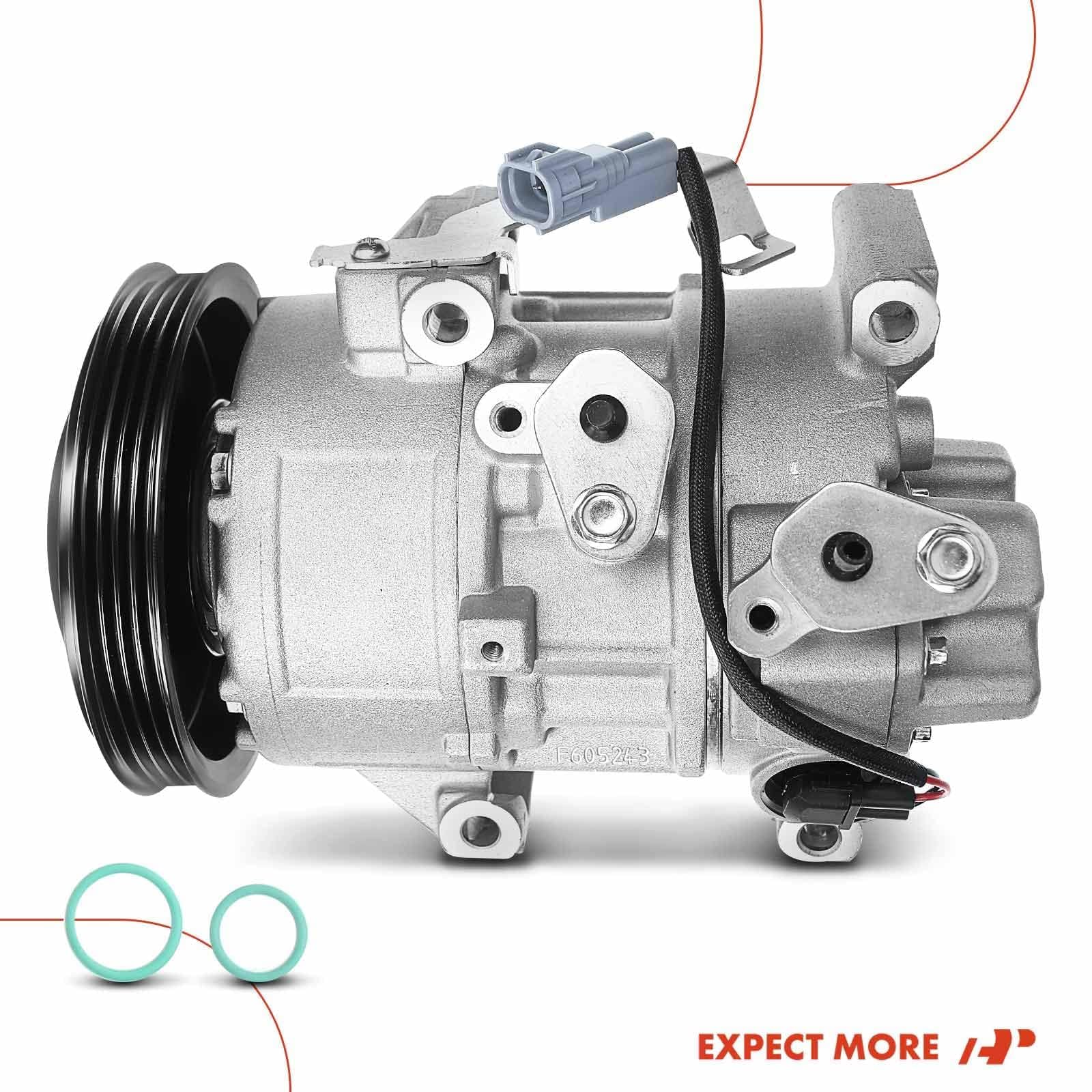 Premium AC Compressor with Clutch for 2007-2012 Toyota Yaris 1.5L - High Performance Replacement Part for Smooth Cooling in Hot Weather & Long Drives