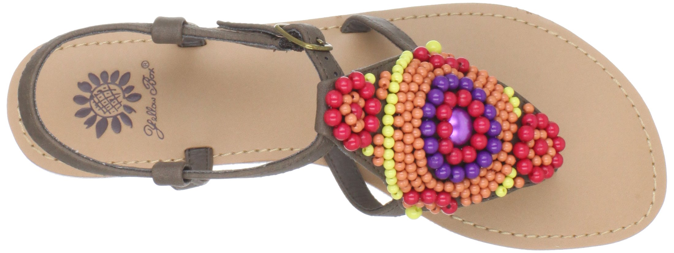 Yellow Box Women's Aksana Comfortable Summer Sandals - Perfect for Beach, Vacation, and Casual Outings