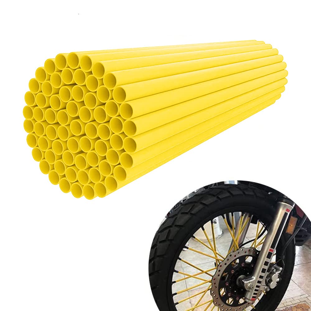 JFG RACING 72Pcs Universal Bike Spoke Covers for 8