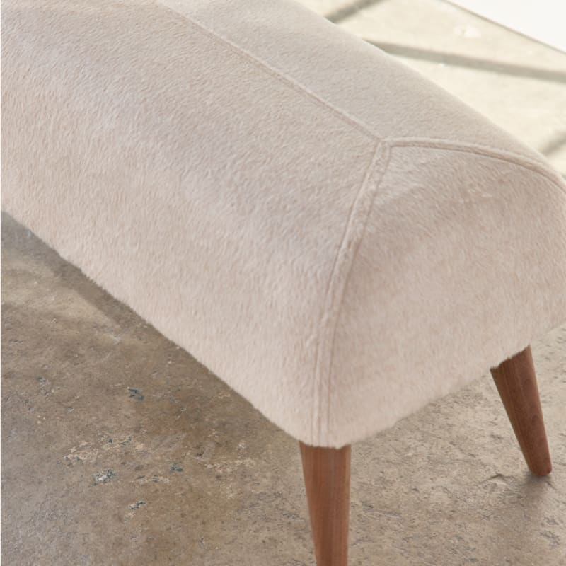 Upholstered Bench with Storage - Soft Cushioned Seat for Bedroom, Living Room & Entryway - Stylish & Comfortable Home Decor Furniture