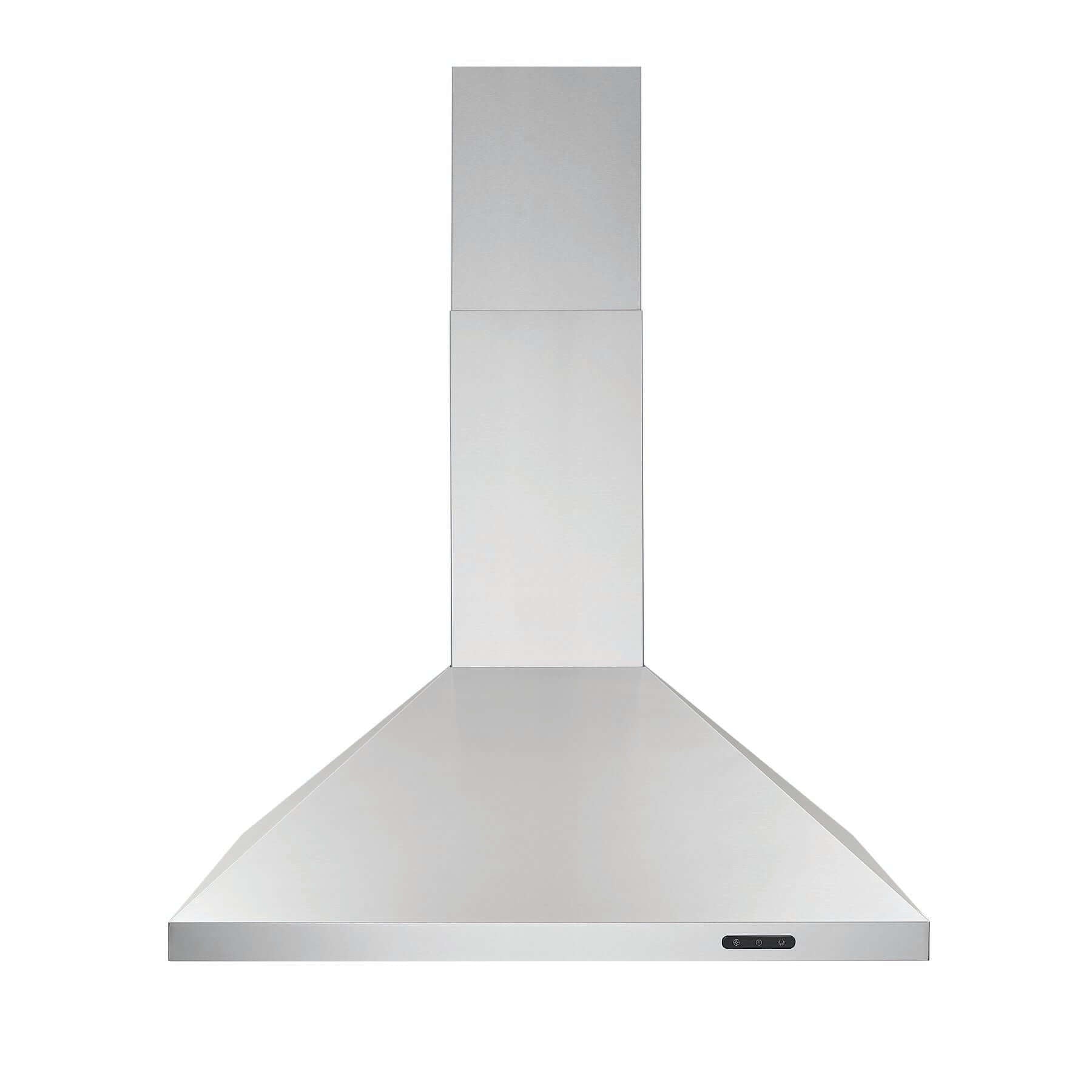 Broan 30-Inch Elite EW48 Series Range Hood - Stainless Steel & Black Stainless Steel Options (EW4830) | Powerful Kitchen Ventilation for Gas & Electric Stoves
