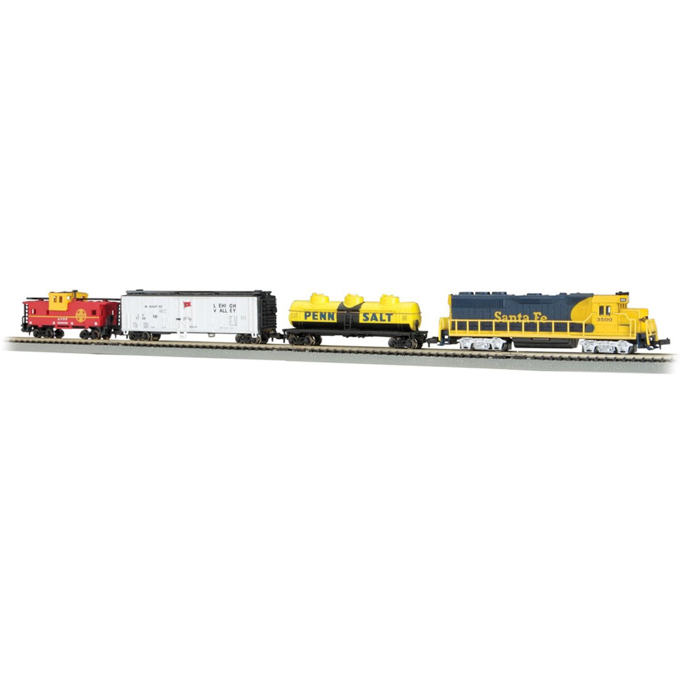 Bachmann Trains Thunder Valley N Scale Ready to Run Electric Train Set - Perfect for Model Railroad Enthusiasts & Holiday Displays