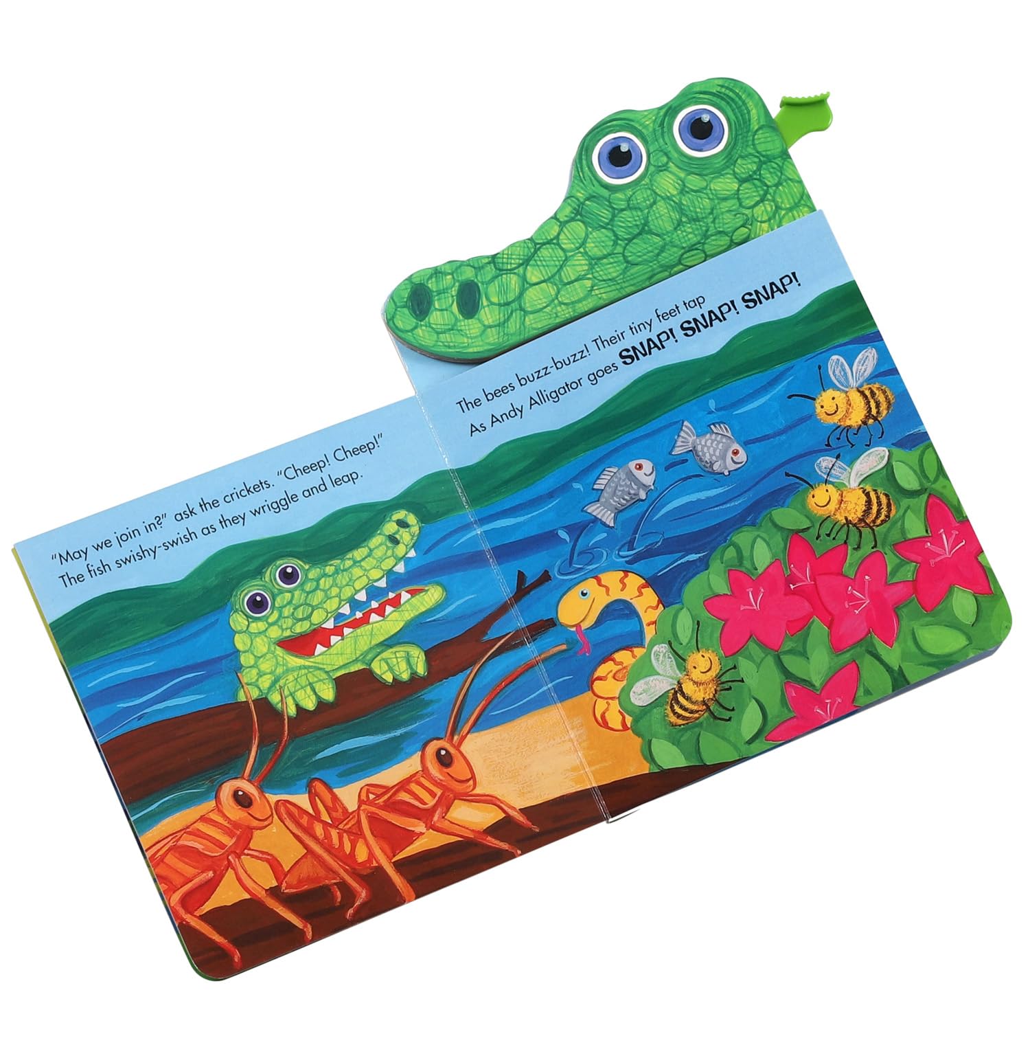 Andy Alligator Snappy Fun Book for Kids' Storytime & Play