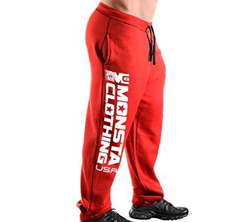 Red Sweatpants/White Art