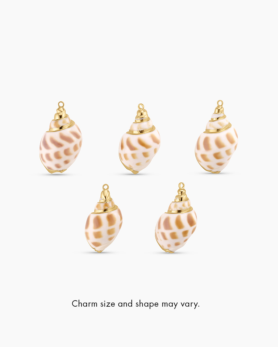 Tulip Shell Parker Charm Necklace - Elegant Floral Pendant Jewelry for Women | Perfect for Weddings, Parties & Everyday Wear
