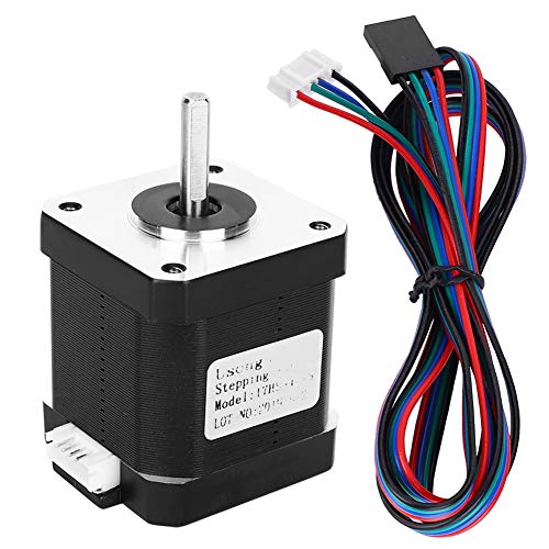 17HS8401S High Torque Stepper Motor - 4 Wire, 1.8° Step Angle for 3D Printers, CNC Machines, Laser Cutters & Belt Drives | Precision Motion Control for DIY Projects & Industrial Automation