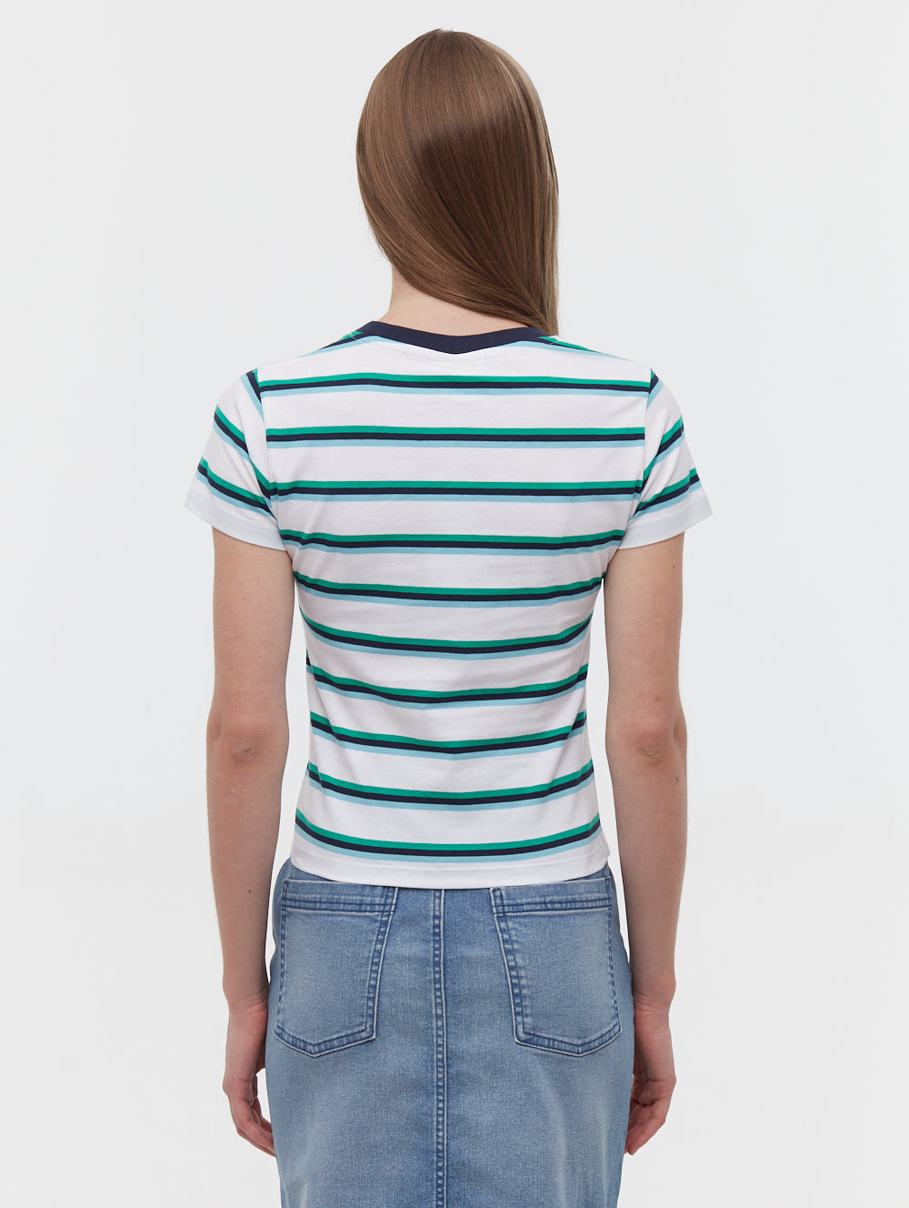 Hollier Multi Striped T-Shirt for Men - Trendy Striped Casual Tee - Perfect for Everyday Wear, Outings & Street Style Fashion