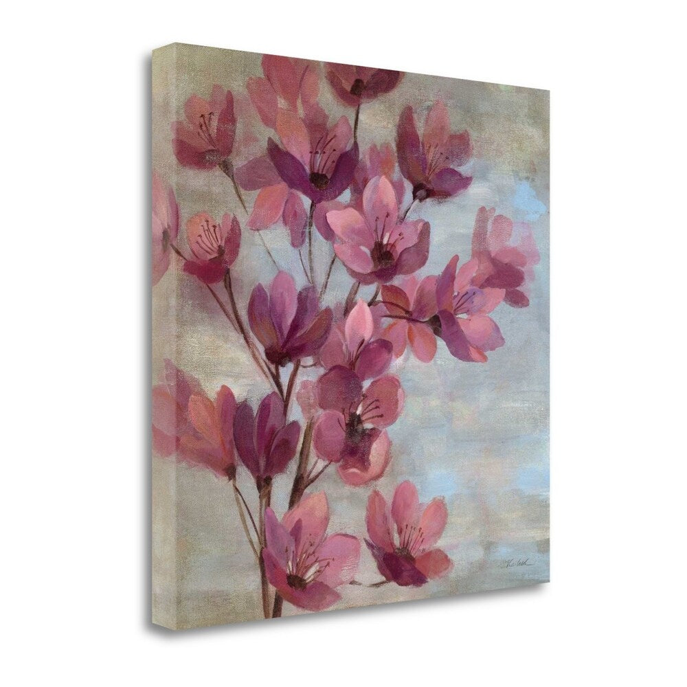 April Blooms II by Silvia Vassileva - Premium Fine Art Giclee Print on Gallery Wrapped Canvas - Ready to Hang Wall Decor for Living Room, Bedroom & Office
