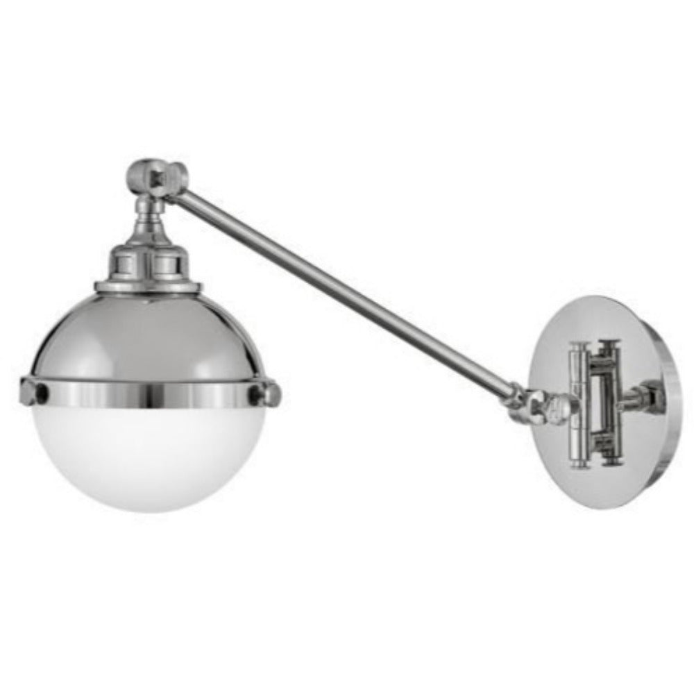 Drew Arm Sconce Wall Light - Modern Adjustable Swing Arm Wall Lamp for Bedroom, Living Room, or Office - Perfect for Reading, Decor, and Task Lighting