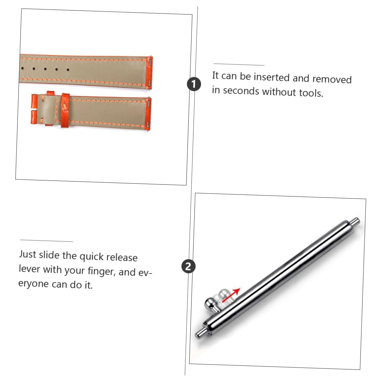 20 Pcs Smart Watch Spring Bar Tool Kit - Watch Band Remover & Strap Repair Tool with Connecting Pins - Perfect for Apple Watch, Samsung Galaxy Watch, Garmin & Fitbit Accessories Replacement (Ideal for DIY Watch Repair & Maintenance)
