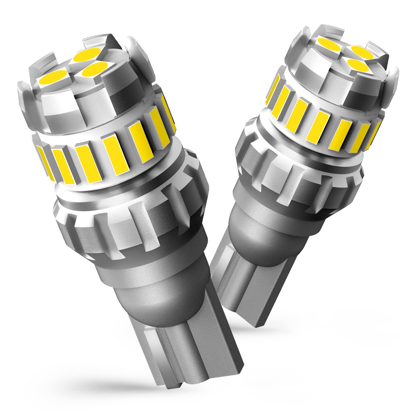 AUTOONE 912 921 LED Bulb Reverse Light Bulb - 6500K White, 906 922 W16W T15 LED Backup Light - 2400LM 300% Brighter, Mini Size Non-Polarity CANBUS Error Free Plug and Play - Perfect for Car, Truck, SUV Reverse Lights - Pack of 2