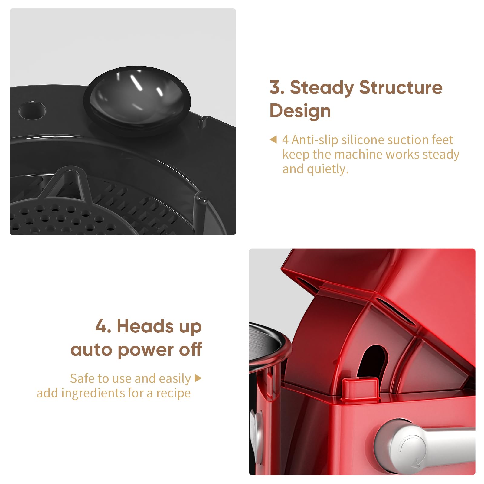 BioloMix 1200W Stand Mixer with 11-Speed Tilt Head & Digital OLED Screen - Includes Dough Hook, Flat Beater, Whisk (Red) - Perfect for Baking Cakes, Cookies, Bread & More in Your Kitchen