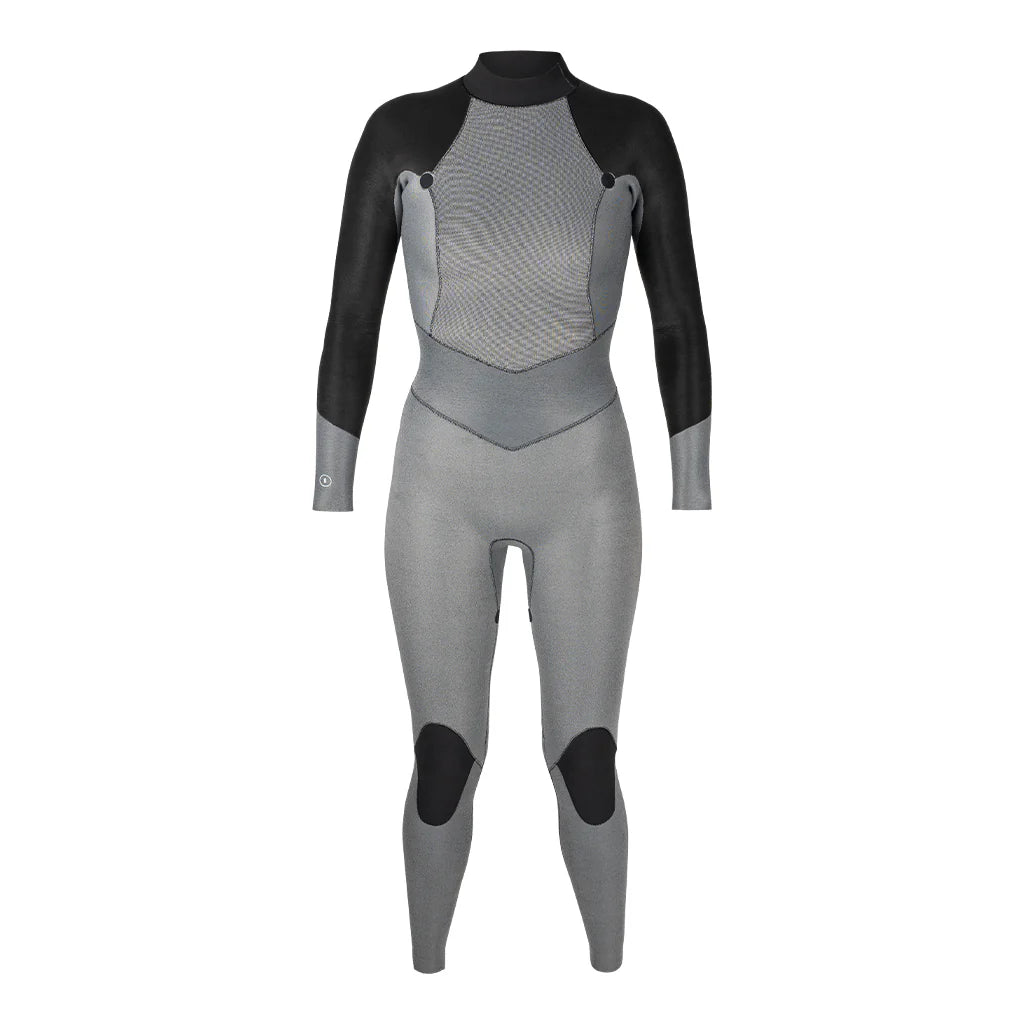 Women's Axis Back Zip 5/4mm Full Wetsuit - Premium Neoprene Diving Suit for Scuba Diving, Surfing & Cold Water Swimming