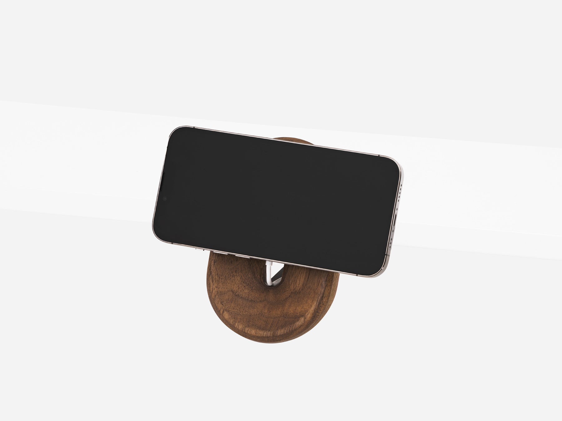Magnetic MagSafe iPhone Stand for Desk - Secure Phone Holder for iPhone 12/13/14/15 Pro/Max - Perfect for Home Office, Bedside & Car Use