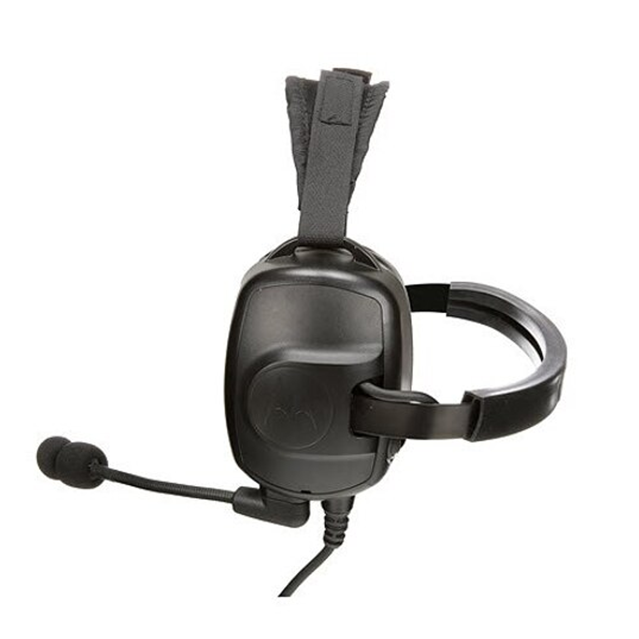 Motorola PMLN6852A Heavy Duty Behind the Head Headset - Noise Cancelling Headphones for Call Centers, Warehouses & Offices - Durable Business Headset with Clear Audio for Long Work Shifts