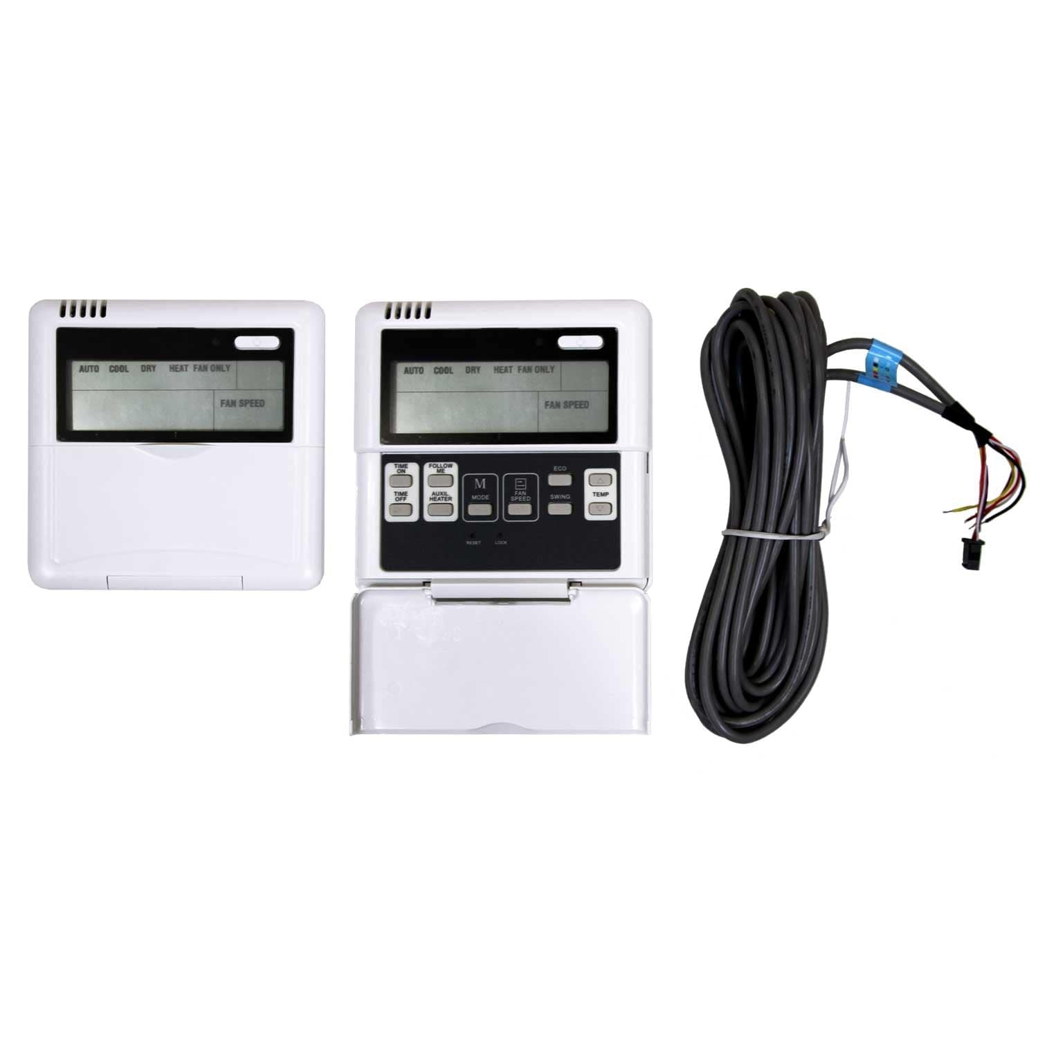 18,000 BTU 20 SEER2 Klimaire Ducted Recessed Mini Split Inverter Air Conditioner & Heat Pump System - 220V High Efficiency HVAC for Home & Office Cooling and Heating