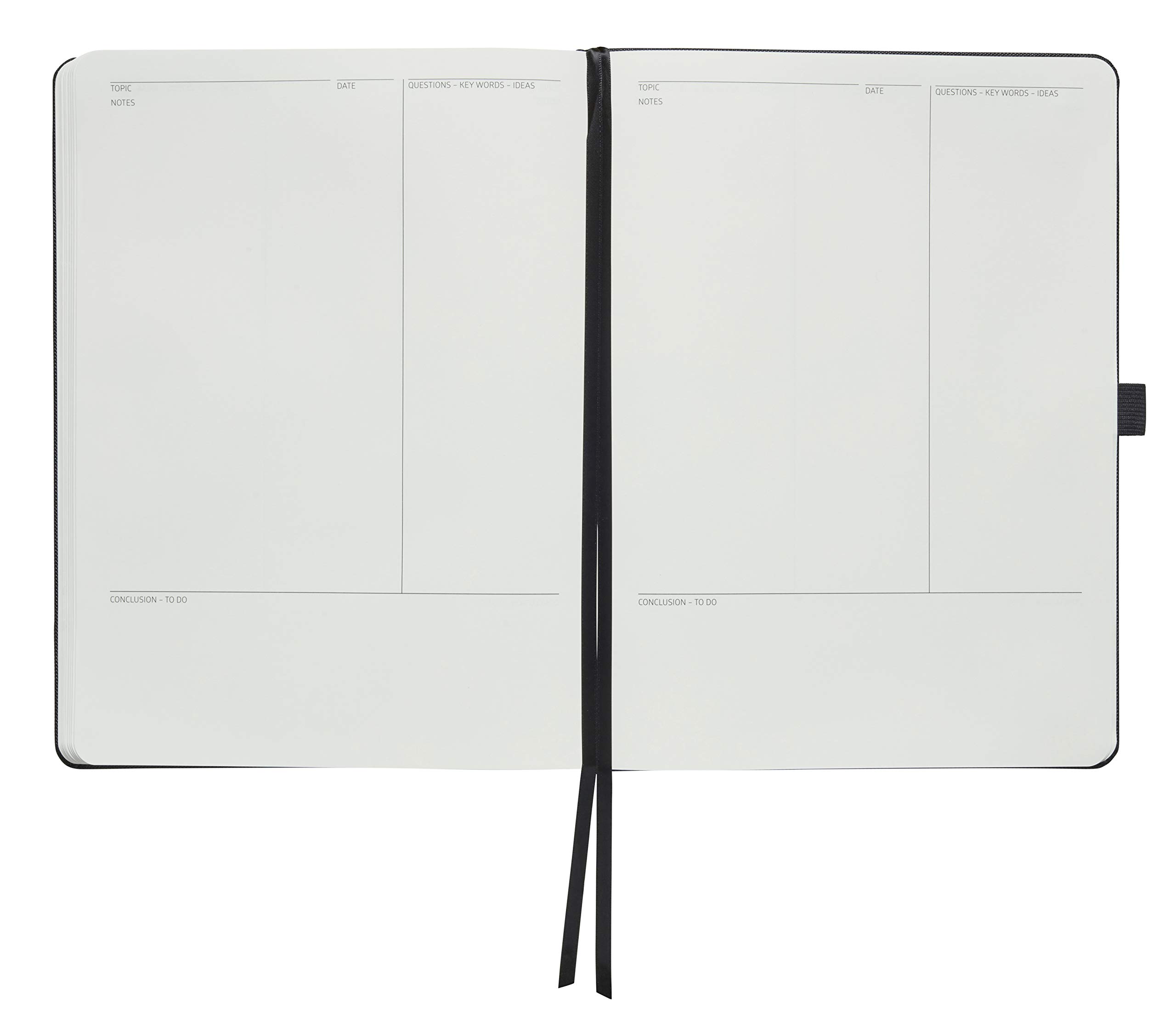 Action Day 2025 Weekly Planner - Productivity Planner with To-Do Lists, Goal Tracking & Project Management - 8x11 Dated Daily Diary (Black) - Perfect for Professionals, Students & Busy Moms
