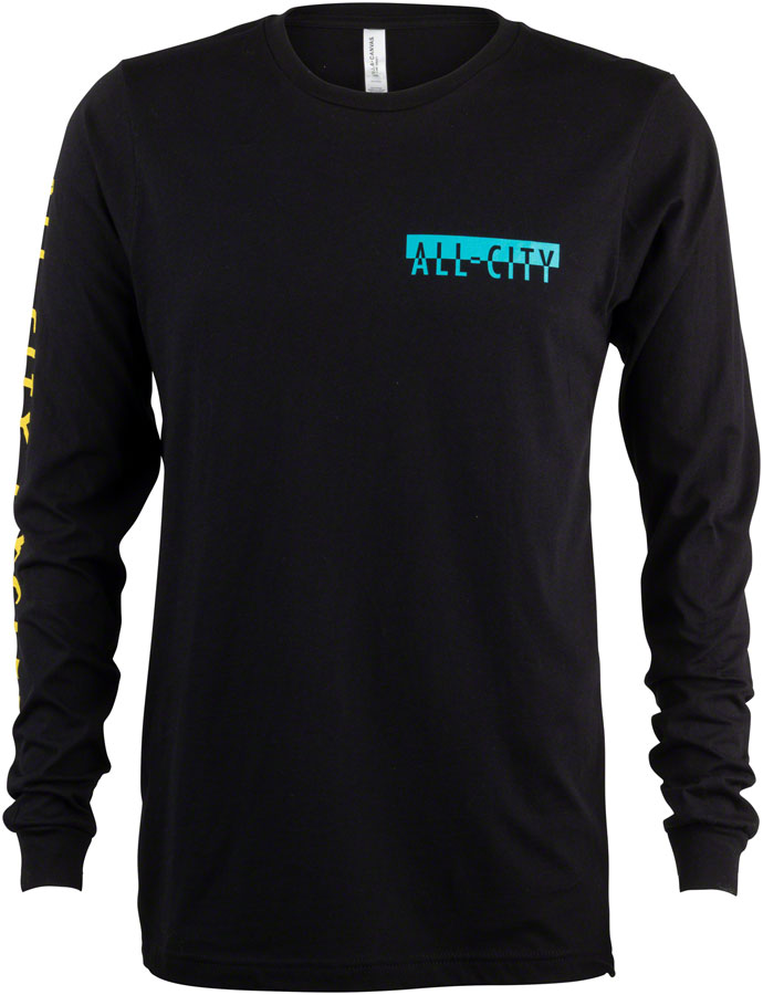 All City Super Pro Long Sleeve Shirt for Men - Breathable Workout & Casual Wear (Black, Red, White, Yellow, Teal) | 2XL Size - Perfect for Gym, Running & Everyday Comfort