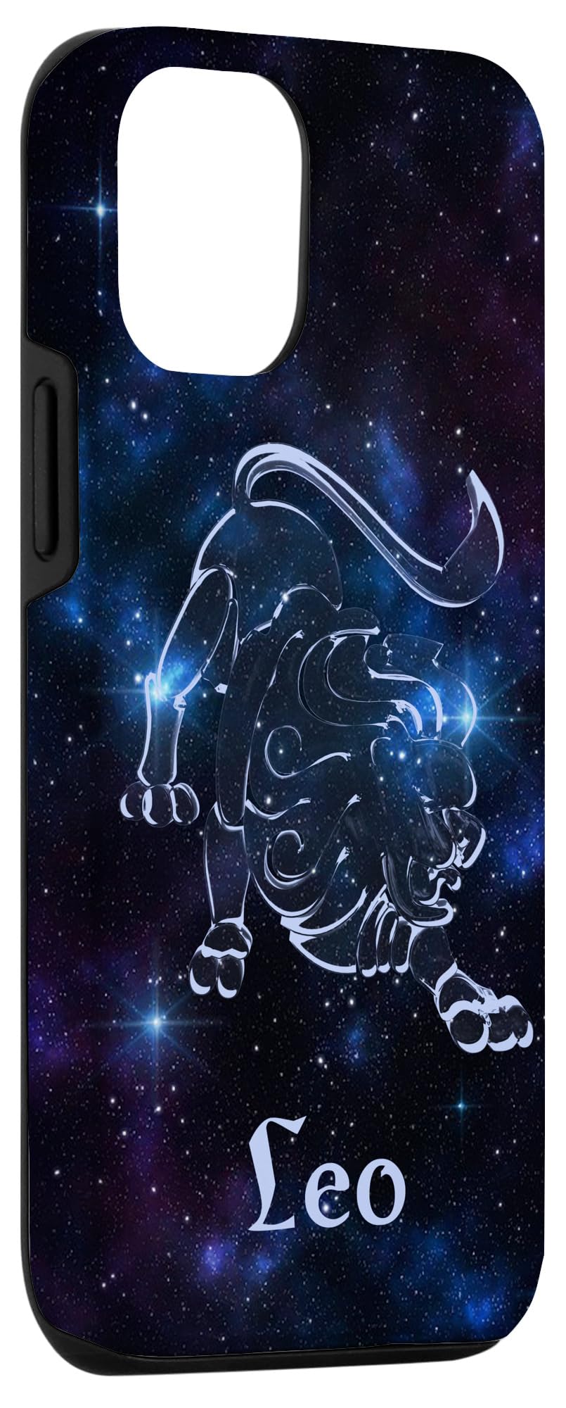 iPhone 12/12 Pro Horoscope Zodiac Case - Leo Constellation Galaxy Space Stars Design | Perfect Birthday Gift for Astrology Lovers & Phone Protection