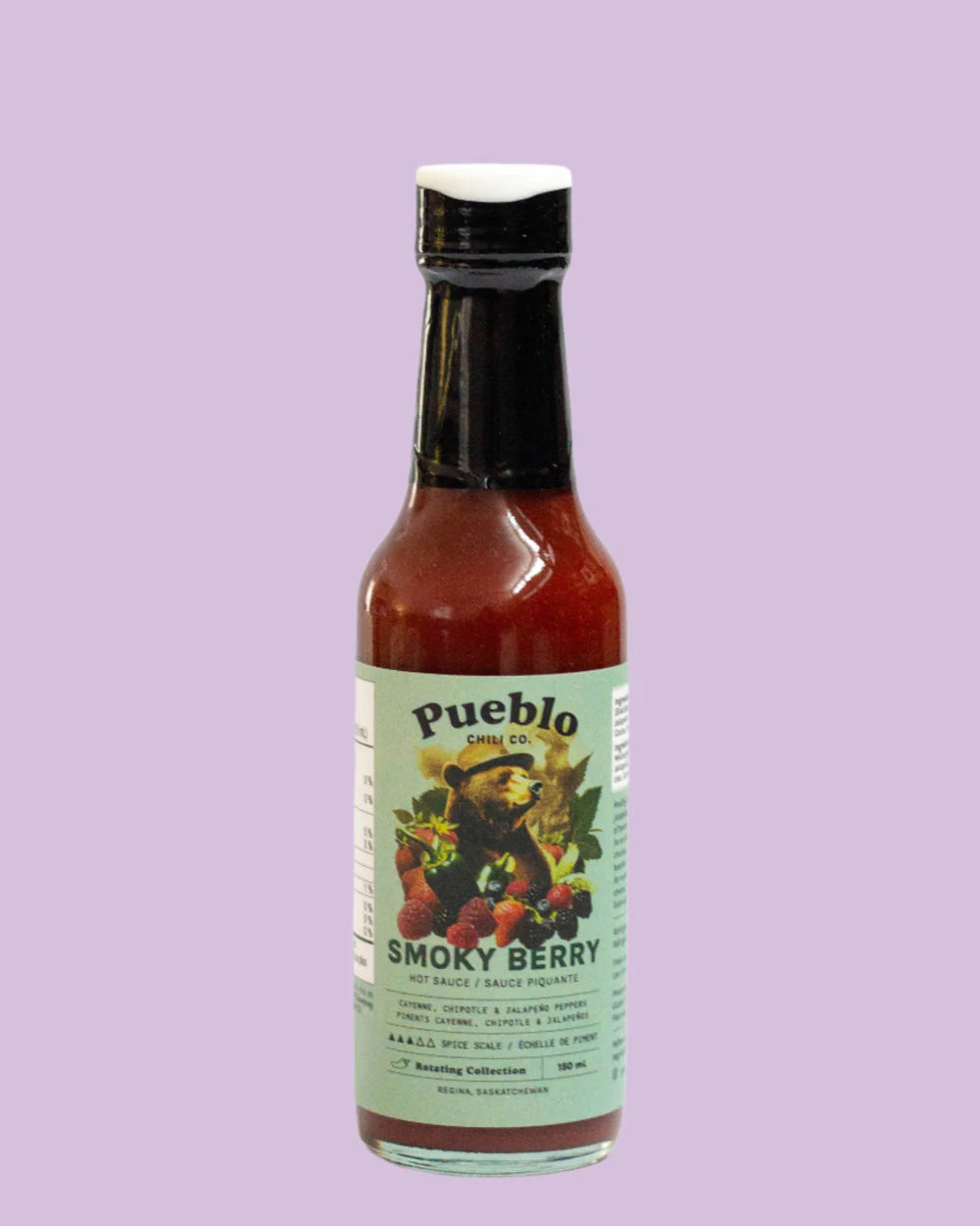 Smoky Berry Hot Sauce with Cayenne - Spicy & Sweet Flavor for Tacos, Wings & BBQ - Gourmet Hot Sauce for Cooking & Grilling