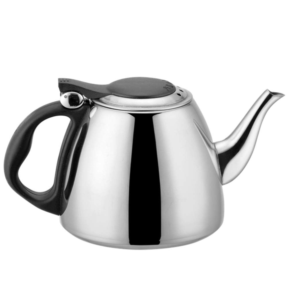 1pc Stainless Steel Kettle - Thickened Rustproof Teakettle for Boiling Water - Household Water Heating Kettle for Tea, Coffee & Kitchen Use