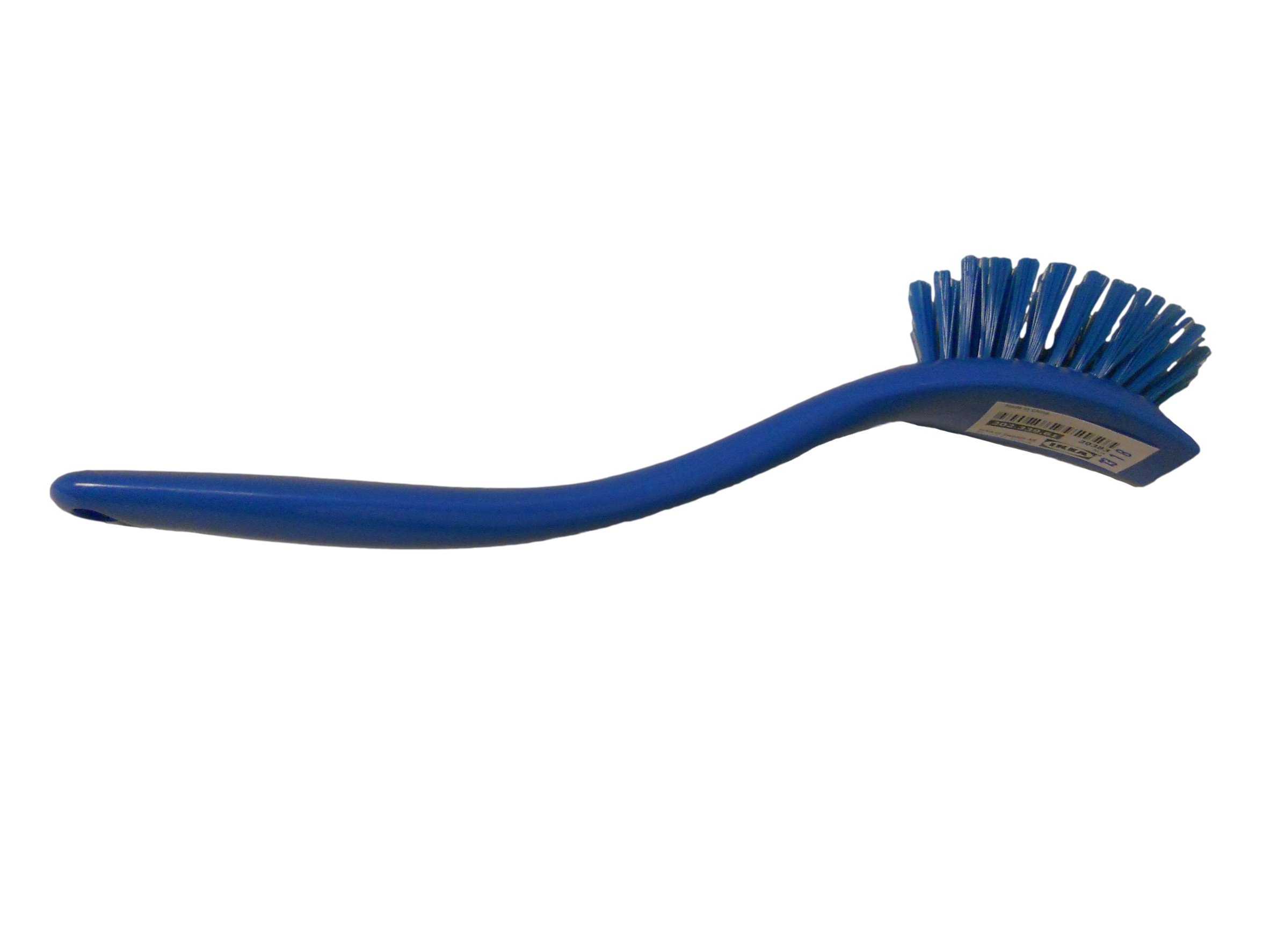 IKEA Plastic Dish Washing Brush with Hooked Handle - Assorted Colors for Kitchen Sink Cleaning & Dishwashing - Perfect for Pots, Pans, and Utensils