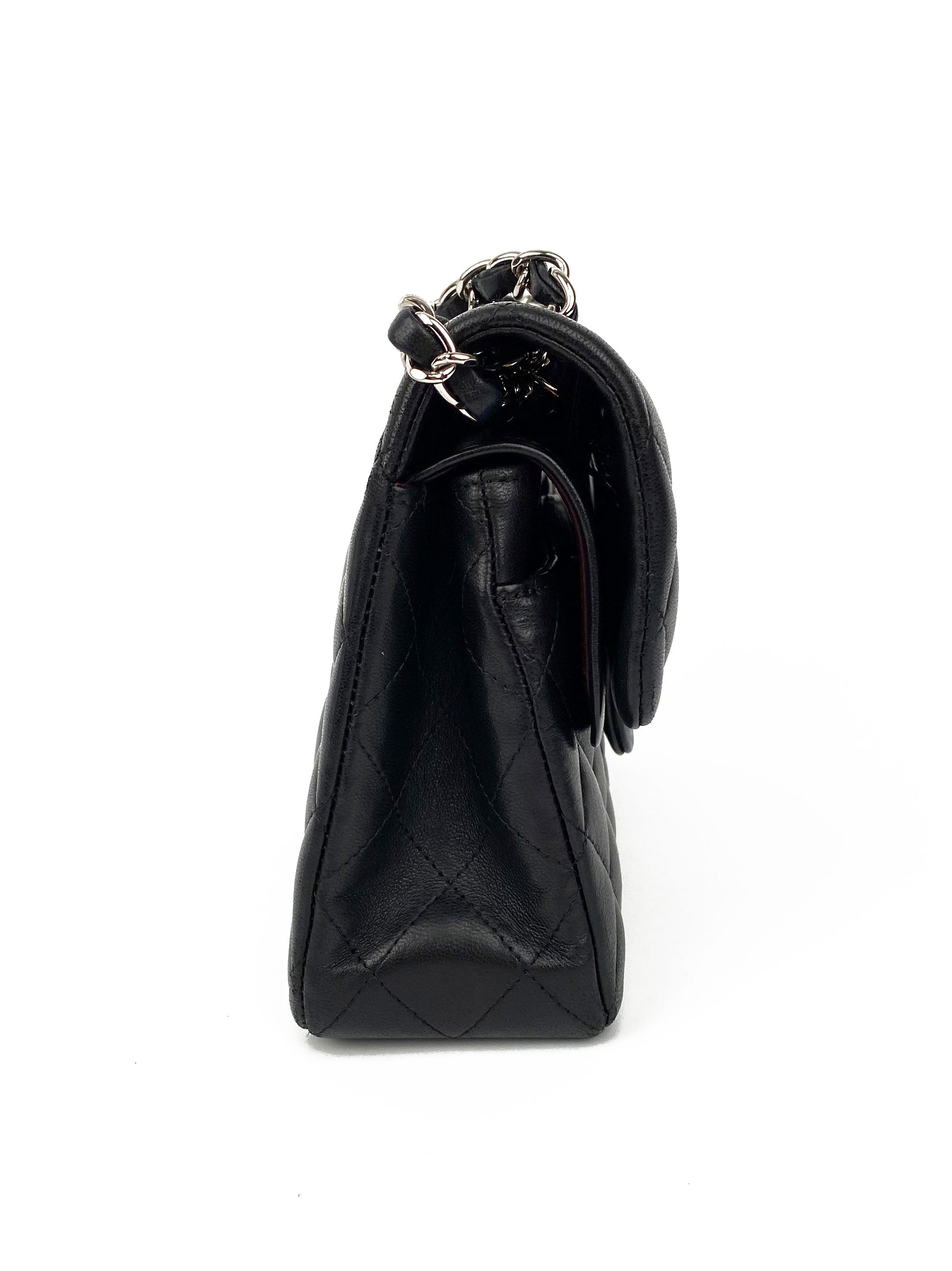 Chanel Small Black Lambskin Classic Flap Bag - Luxury Designer Handbag for Women | Perfect for Evening Events, Date Nights & Special Occasions