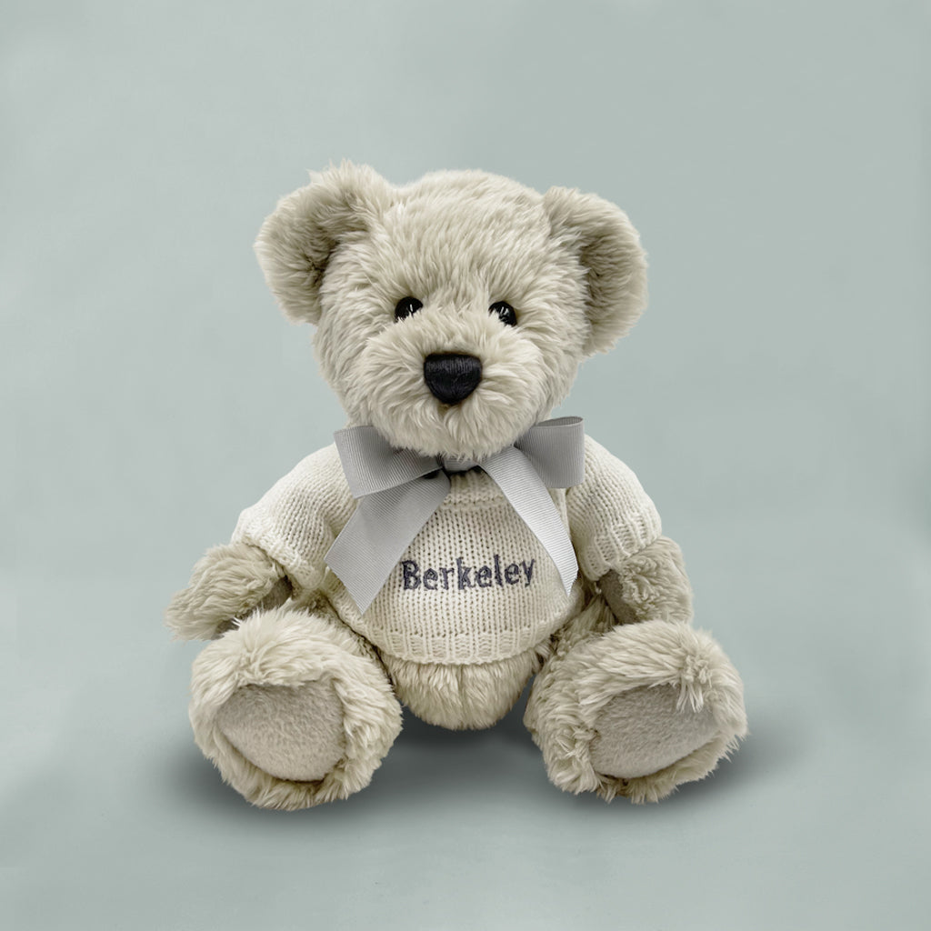 Personalized Baby Keepsake Gift Set with Berkeley Bear and Cup - Perfect for Newborns, Christenings, and First Birthdays