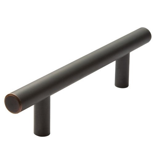 Oil Rubbed Bronze Cabinet Handles - Euro Style Bar Pulls - 3