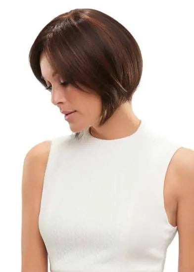 Victoria Smart Lace Wig - Natural Looking Human Hair Wig with Breathable Cap for Women | Perfect for Daily Wear, Cosplay, and Special Occasions