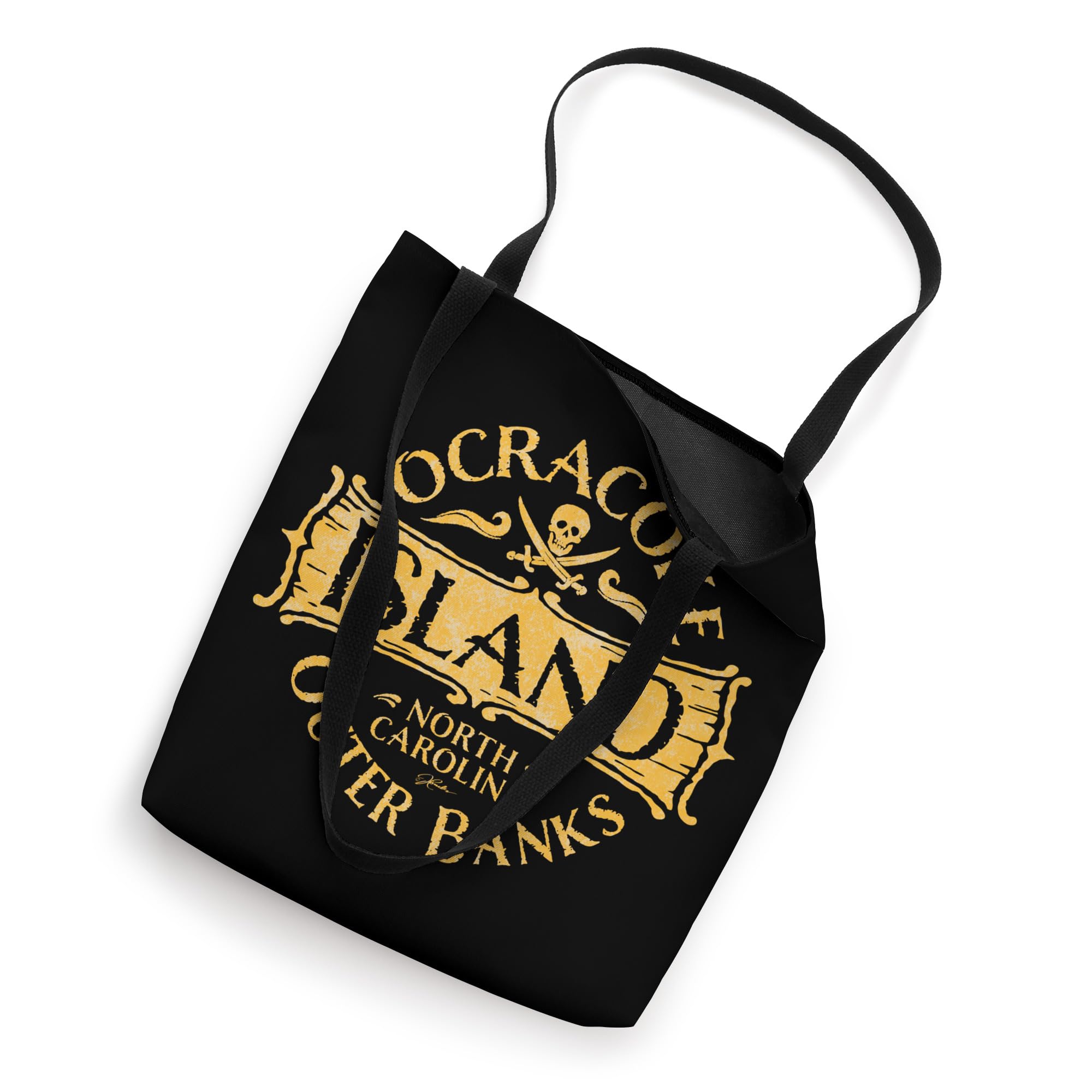 JCombs: Stylish Ocracoke Island North Carolina Tote Bag - Perfect for Beach Trips, Shopping & Daily Use