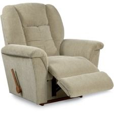 La-Z-Boy Jasper Power Rocking Recliner Chair - Ergonomic Comfort for Living Room, Home Theater & Office - Soft Fabric Upholstery with Power Recline & Rocking Motion
