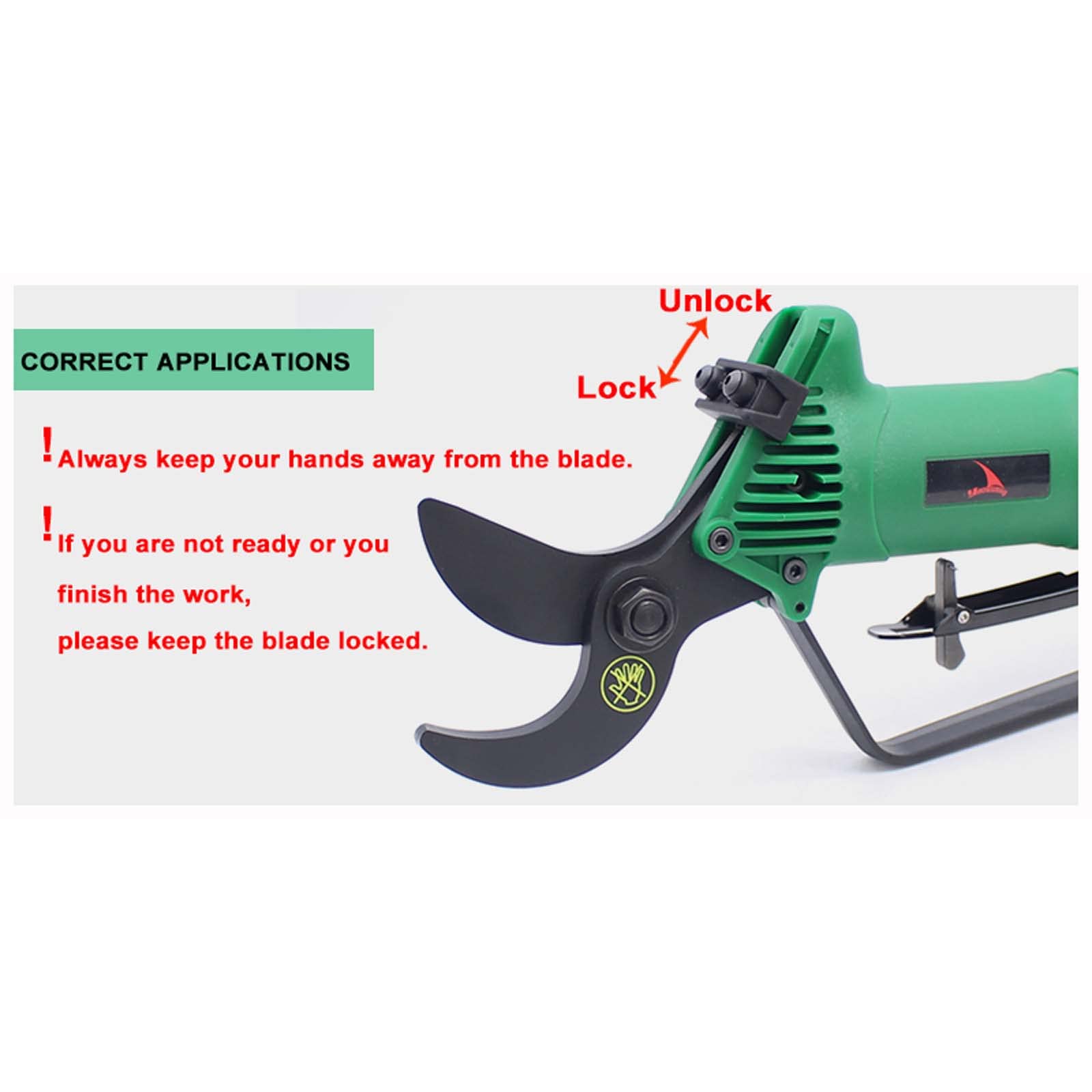Electric Pruning Shears - Pneumatic Handheld Garden Shears for Trimming Branches & Plants | Perfect for Gardening, Landscaping & DIY Craft Projects