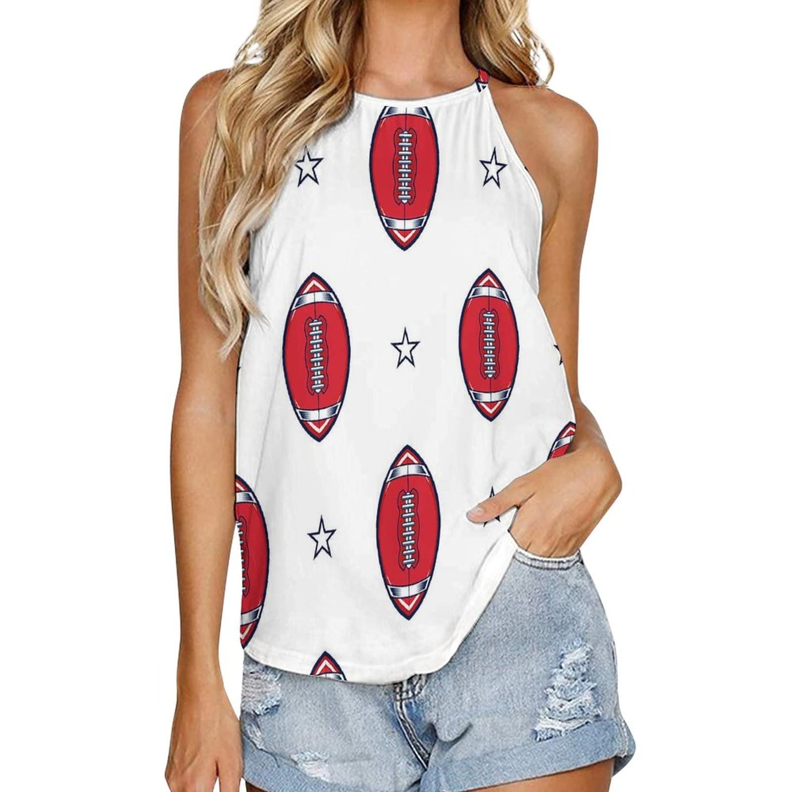 Women's Sleeveless Camisole Tank Tops - Crewneck & Halter Summer Shirts for Beach, Vacation & Casual Wear | Lightweight Breathable Blouses for Women