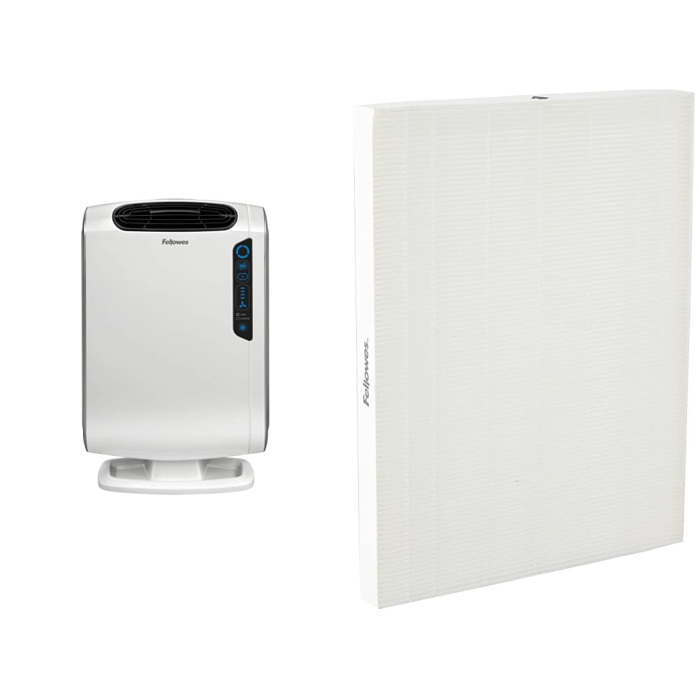 Fellowes AeraMax 200 & 290/300/DX95 True HEPA Air Purifier - Eliminates Mold, Odors, Dust, Smoke - 16.3