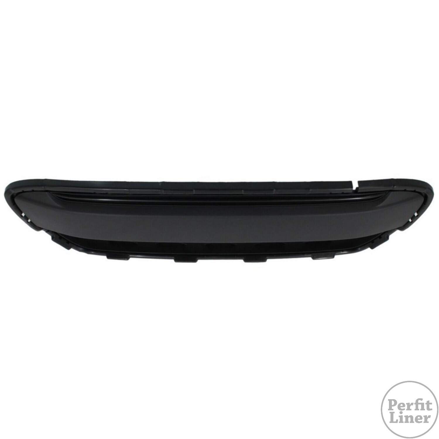 Dark Gray Perfit Liner Front Lower Bumper Grille for 2012-2013 Honda Civic (Fits HO1036111 & 71105TS8A01) - Durable Replacement Part for Enhanced Vehicle Protection & Style