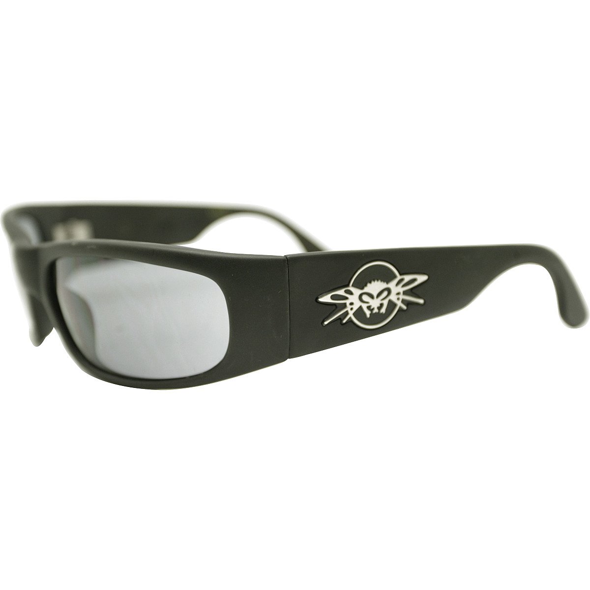 Black Flys Sonic Fly Polarized Sunglasses - Matte Black Frame with Smoke Lenses - UV Protection for Outdoor Sports & Driving