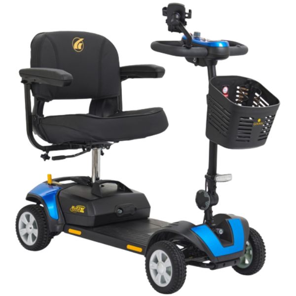 Golden Technologies Buzzaround XL 4-Wheel Mobility Scooter for Adults - Lightweight Electric Scooter with Comfortable Seat & Long Battery Life - Ideal for Shopping, Travel & Outdoor Activities