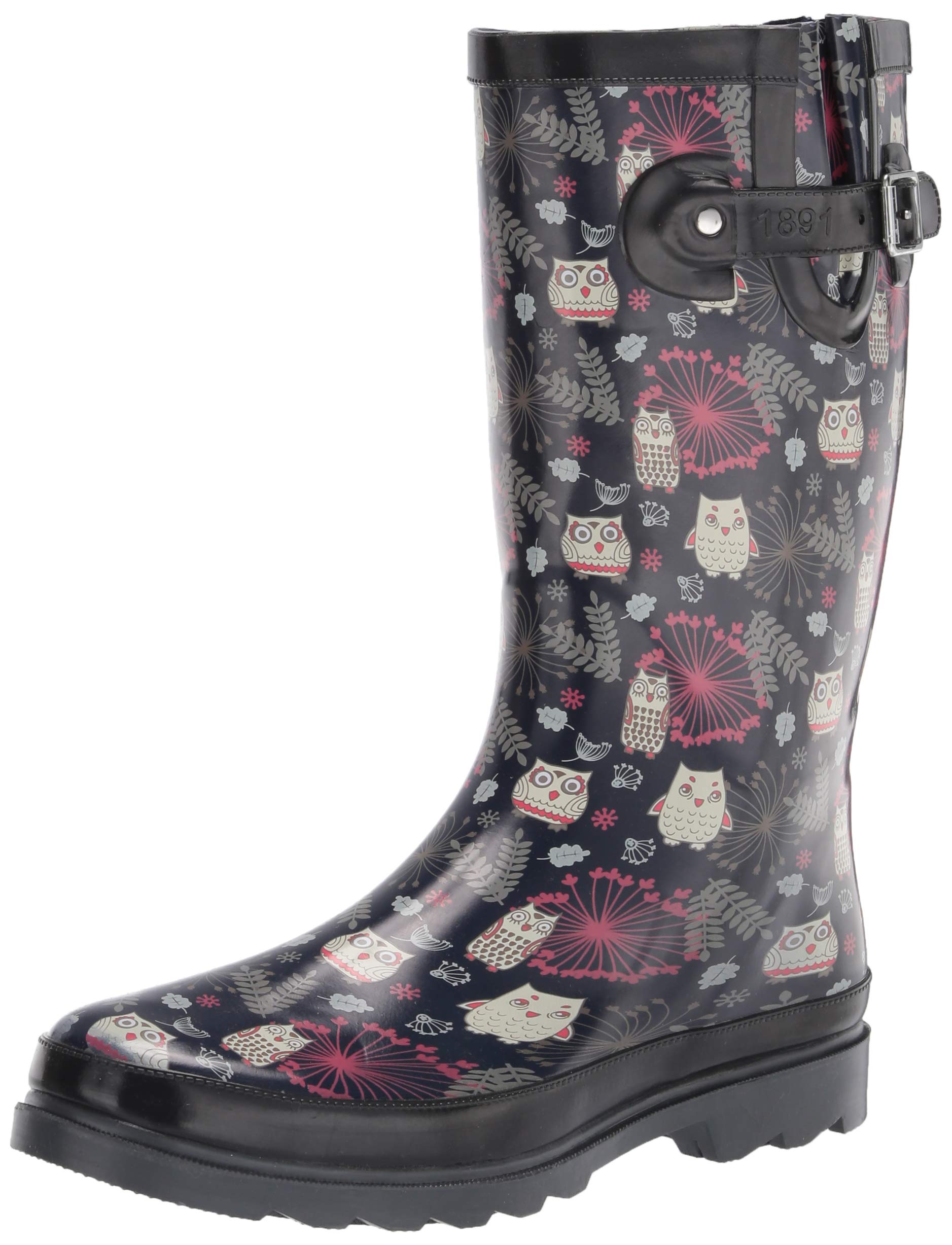 Western Chief Women's Printed Tall Rain Boots - Waterproof Garden & Outdoor Boots for Women - Perfect for Rainy Days, Gardening, and Farm Work