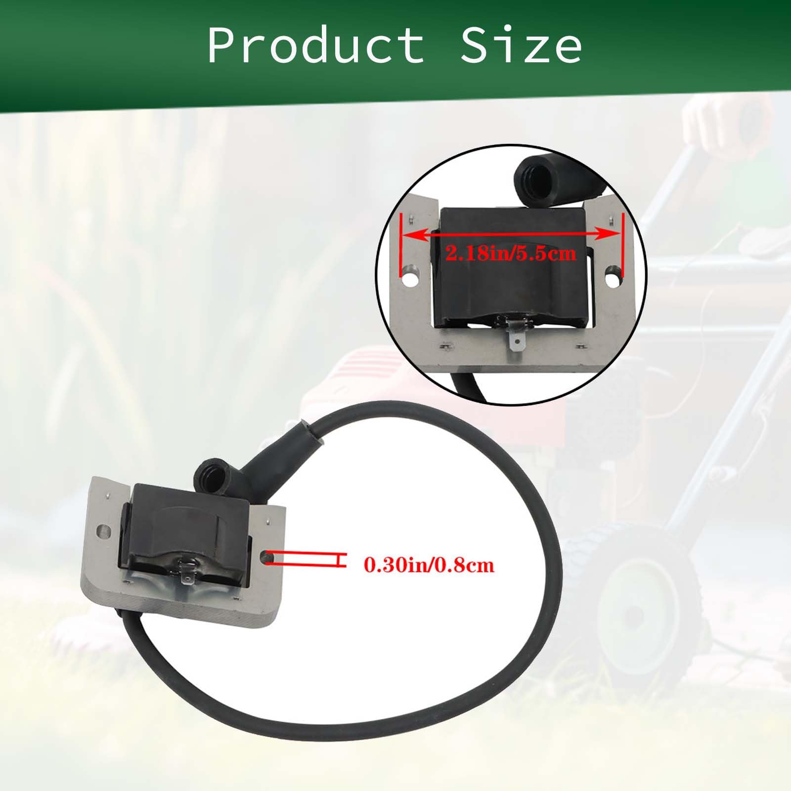 Kohler SV480 SV530 SV540 SV590 SV610 SV620 Ignition Coil Replacement - Compatible with 2058401S 2058403S 2058404S - High Performance Auto Parts for Lawn Mowers & Small Engines