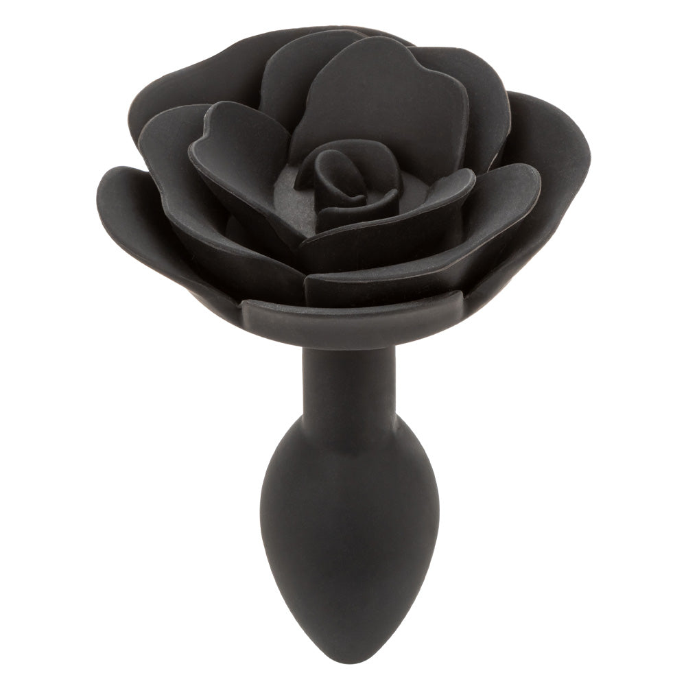 Forbidden Silicone Rose Anal Plug - Small Size for Beginners - Perfect for Sensual Play & Couples Intimacy