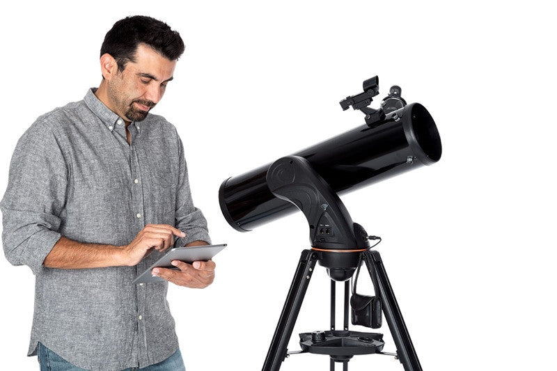 Celestron Astro Fi 130mm Newtonian Telescope - Wireless Smartphone Control for Stargazing, Astrophotography & Astronomy Beginners | Perfect for Backyard Observation & Night Sky Exploration