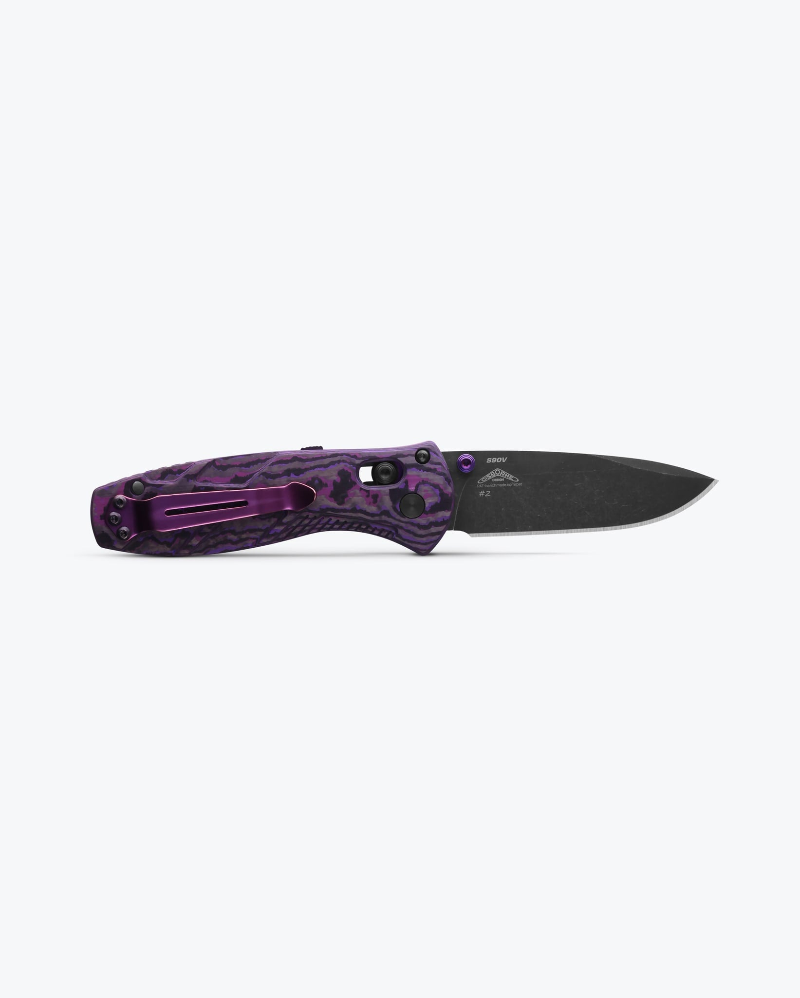 Mini Barrage® Folding Pocket Knife - Purple Haze Drop Point Blade | EDC, Outdoor Camping & Everyday Carry Knife