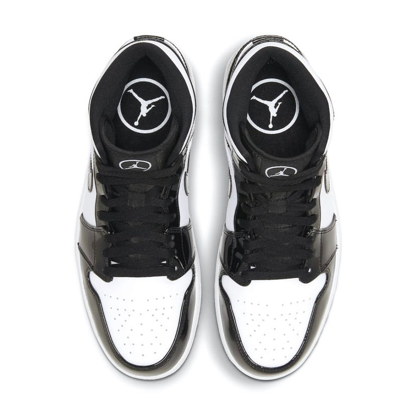 Air Jordan 1 Mid GS Carbon Fiber All Star 2021 Basketball Shoes - Stylish Sneakers for Women & Girls - Perfect for Basketball Games, Streetwear Fashion & Casual Outfits