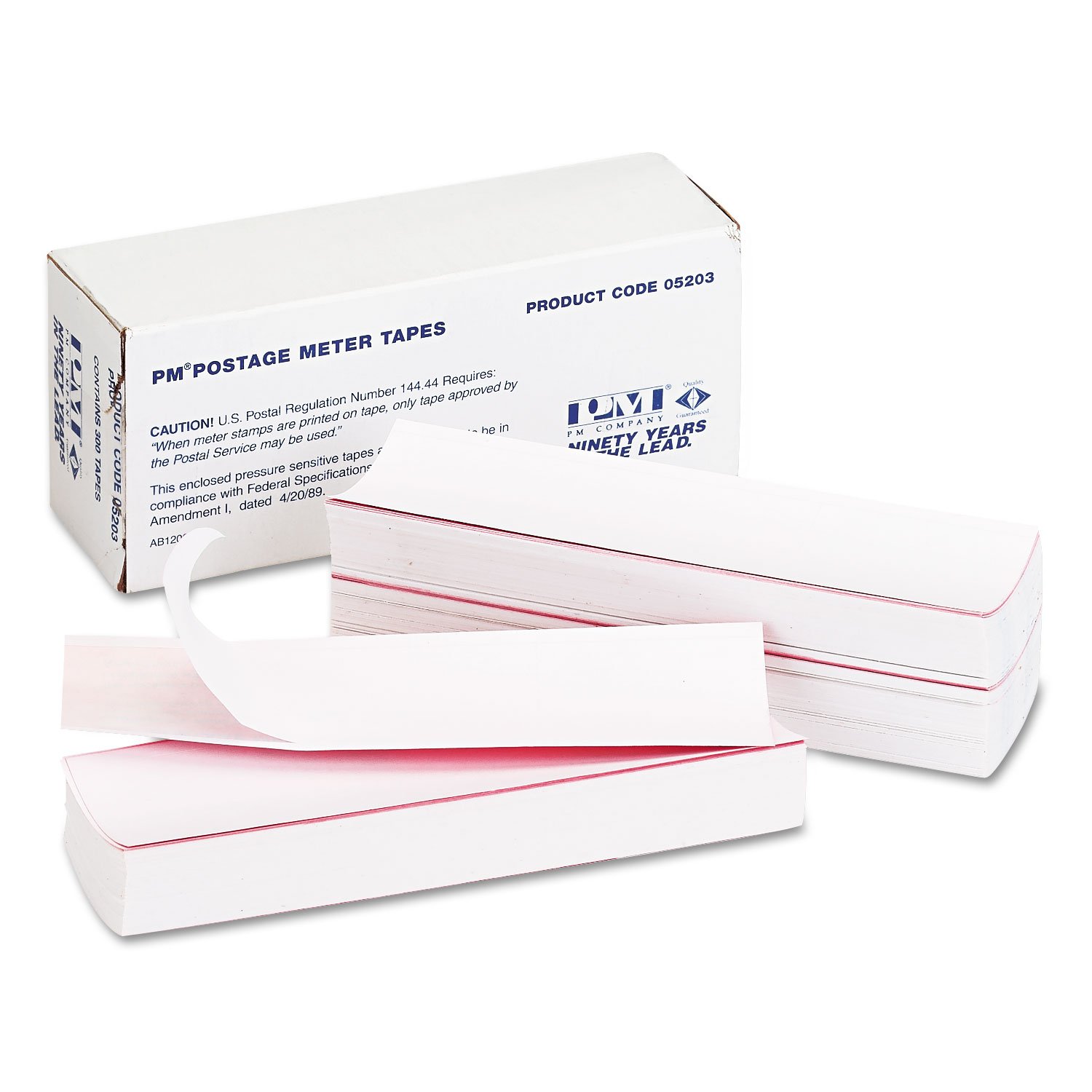 PMC05203 - Postage Meter Single Tape Strips for Mailing Labels, Shipping & Packaging - Self-Adhesive, Easy to Use, Compatible with Most Postage Meters - Perfect for Offices, Small Businesses & Home Mailing Needs