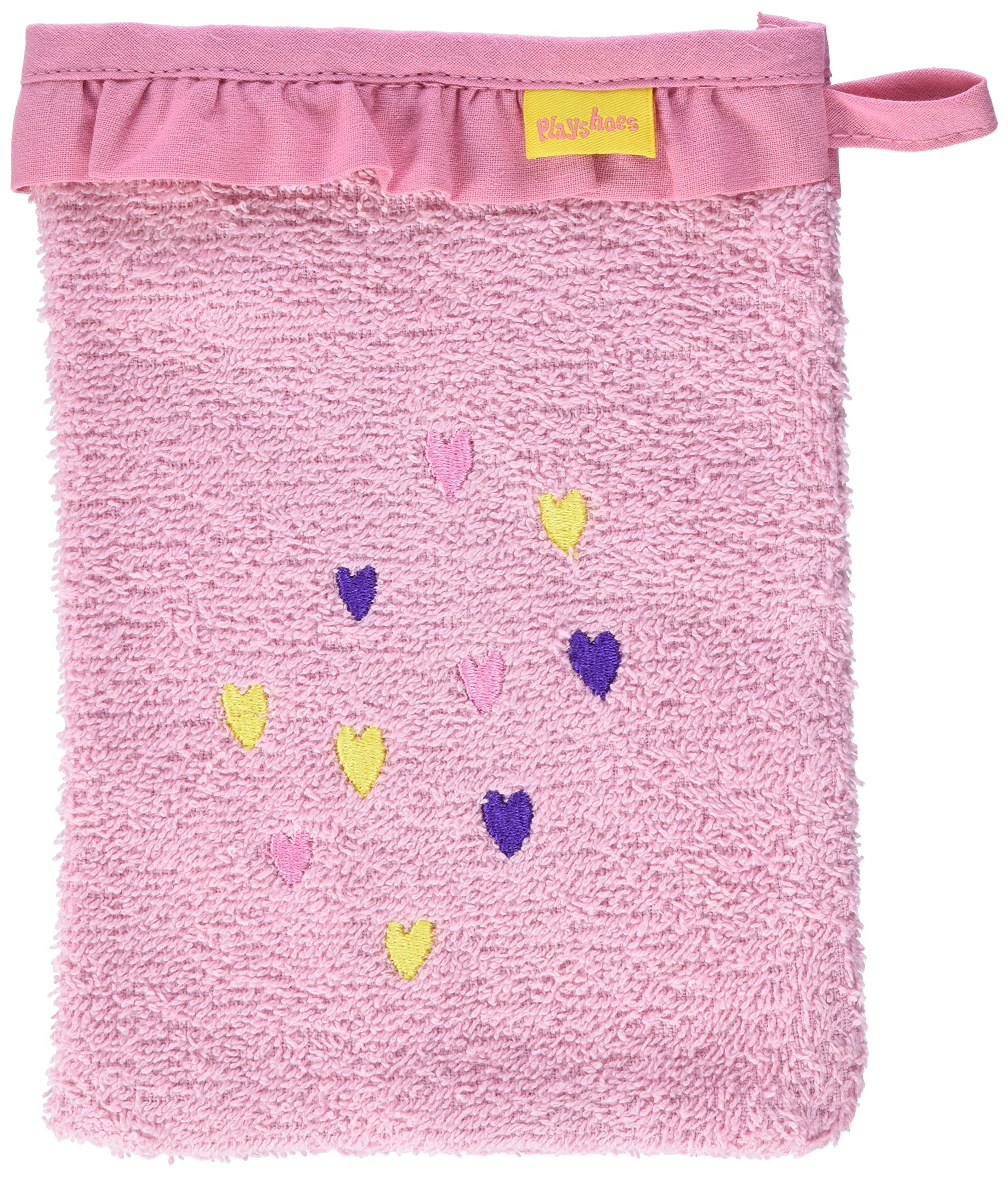 Unicorn Rose Bath Sponge Gloves for Girls - Soft & Absorbent Wash Mittens for Kids Bath Time, Shower & Spa Fun